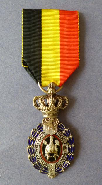 Belgium : Order of Industrial Merit 2nd Class.