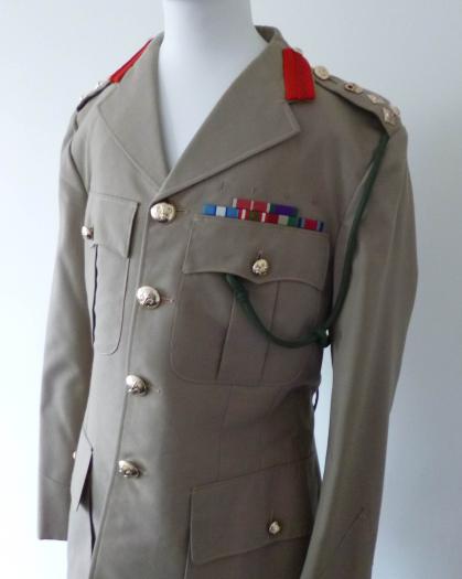 British Army Brigadier's No 4 dress Tunic & Trousers complete with all insignia, etc.