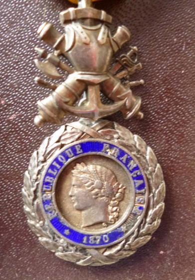 France : Médaille Militaire (3rd Republic type 1870-1951) in Original titled box.