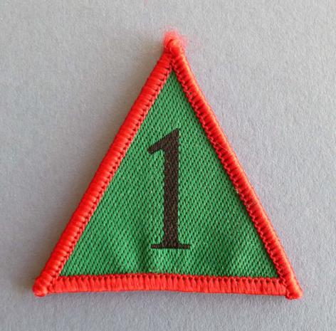 1st Armoured Infantry Brigade Shoulder Flash (TRF).