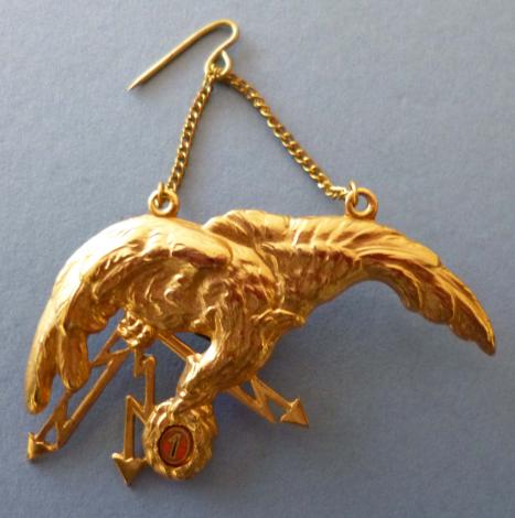 Poland: Polish Air Force Navigator / Observer 1st Class Wing Insignia.
