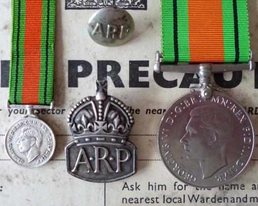 WW2 Air Raid Precautions (ARP) Grouping.