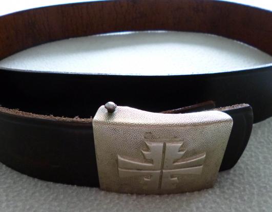 Third Reich : Deutscher Turnerbund (Gymnastics Assoc.) Officials Service-belt & Buckle.