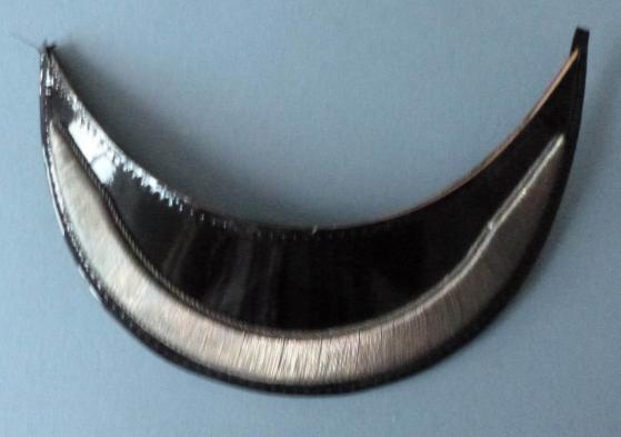 Army Officer's Peak / Visor for a Field-officer Grade No.1 Dress-cap.