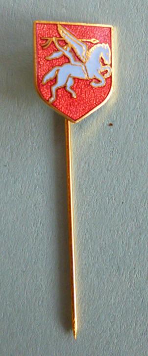Airborne Forces 'Pegasus' Enamel Tie-pin / lapel-badge.