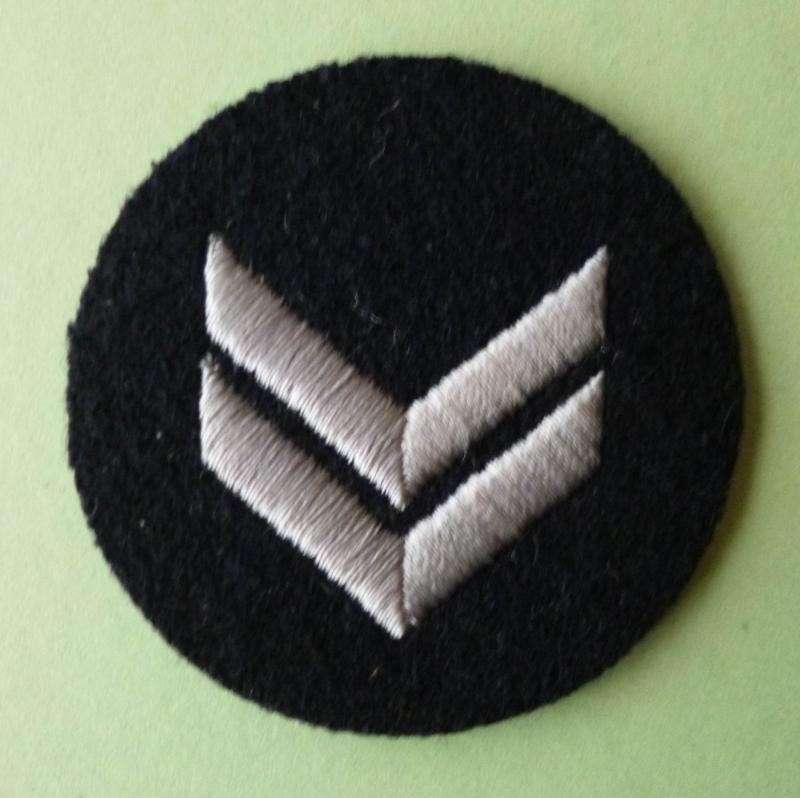 Third Reich : Deutsche-Jungvolk (DJ) Machine-embroidered Rank Armbadge for a DJ-Oberhordenführer.