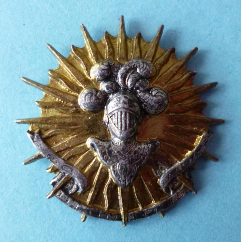 France : Army 2nd Cuirassiers Regiment (2e Régiment de Cuirassiers)  Formation Badge.