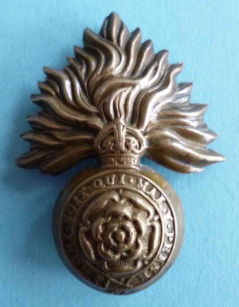 The Royal Fusiliers (City of London Regiment) Cap-badge.