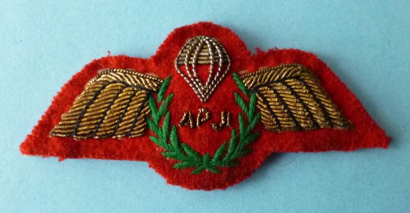 Army Assistant Parachute Jump Instructor Mess-dress Wings.