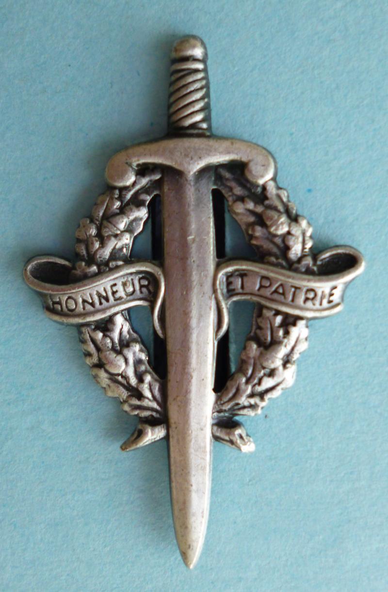 France : Army Certificate of Basic Military Training (Brevet de Préparation Militaire Elémentaire (BPME)) Badge.