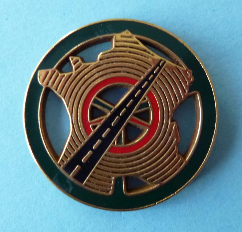 France ; Military Vehicle Driving Instructor (Moniteur de Conduite Automobile) Pocket Fob badge.