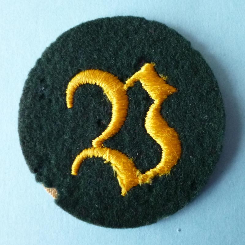 Third Reich : Wehrmacht Heer (Army) Paymaster-trainee (Zahlmeisteranwärter) Machine-embroidered Career Armbadge.