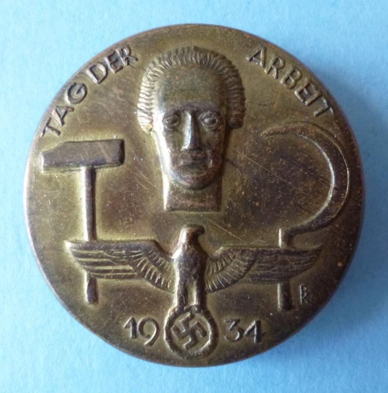 Third Reich : 'Tag der Arbeit' 1st May 1934 Labour Day 