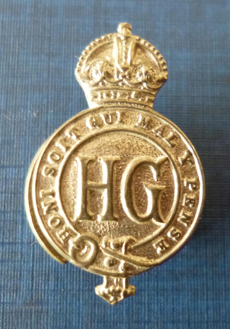 WWII Homeguard Members Lapel Badge.
