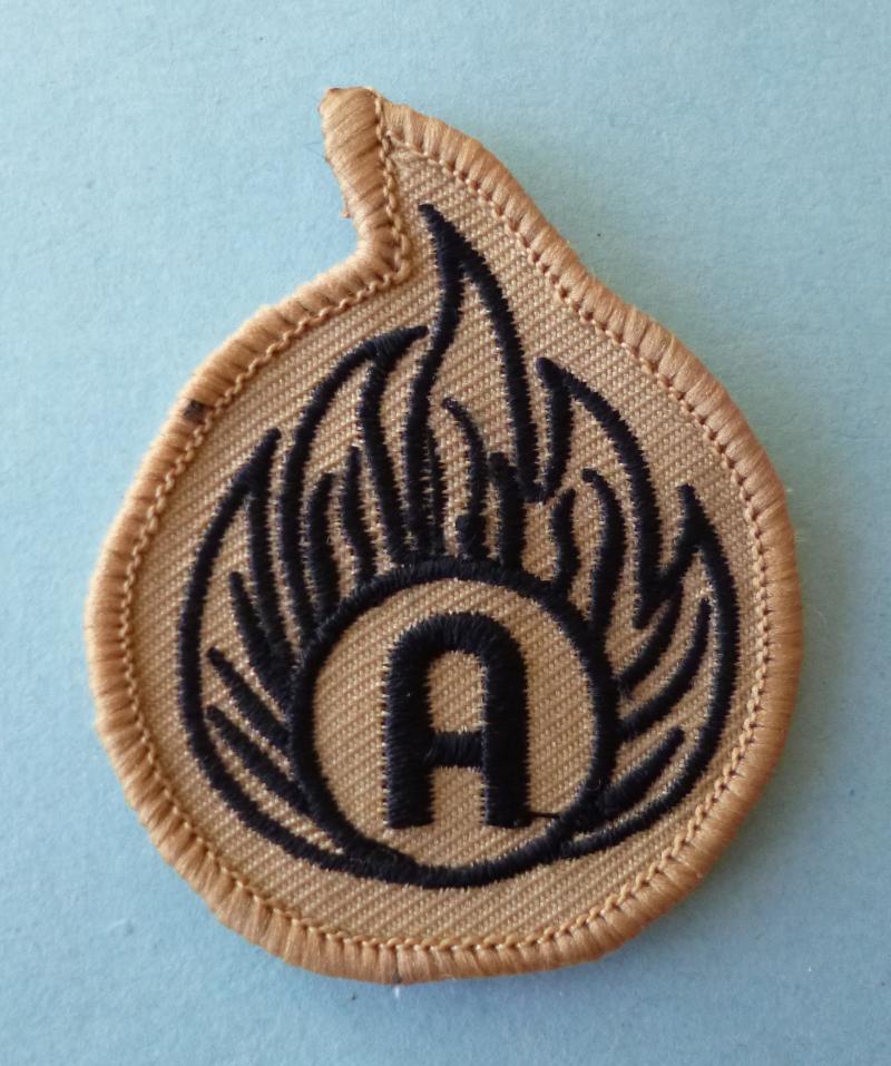 Army Ammunition Technician Machine-woven Armbadge for Desert Uniform..