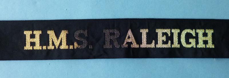 Royal Navy Ship's Cap-tally 