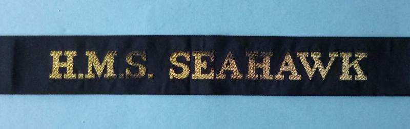 Royal Navy Ship's Cap-tally 