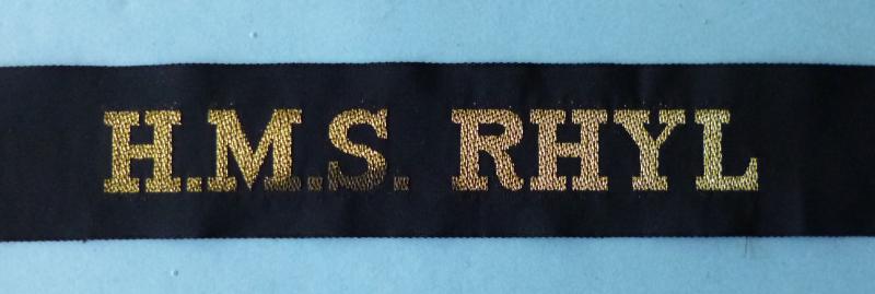 Royal Navy Ship's Cap-tally 