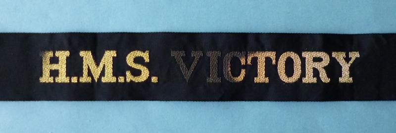 Royal Navy Ship's Cap-tally 
