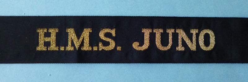 Royal Navy Ship's Cap-tally 
