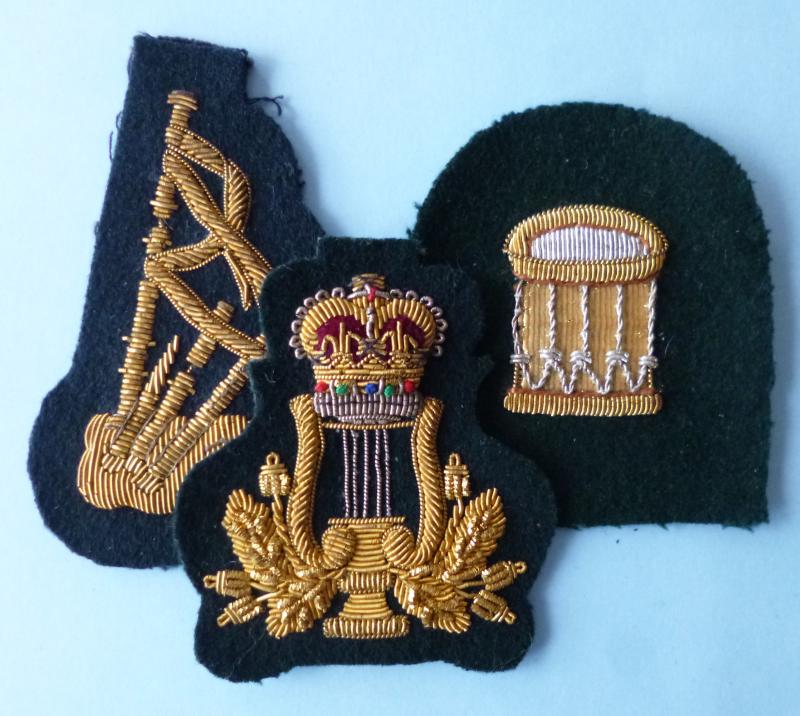 Royal Marines Group of Musicians' Insignia for the RM Lovat Uniform.