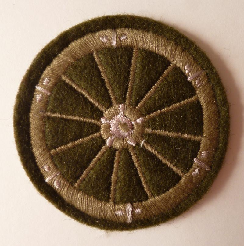 Guards / Household Division Machine-embroidered Wheelwrights Arm-badge.