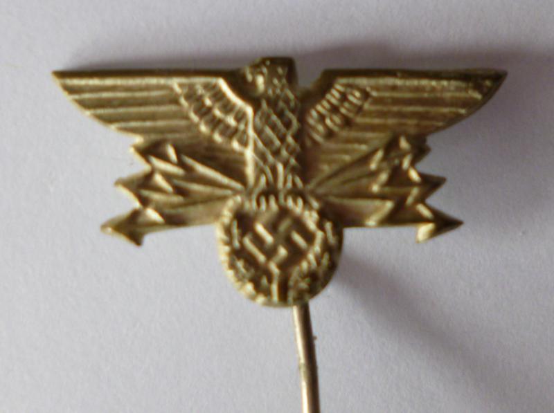 Third Reich : Postschutz Stick-pin Lapel-badge.