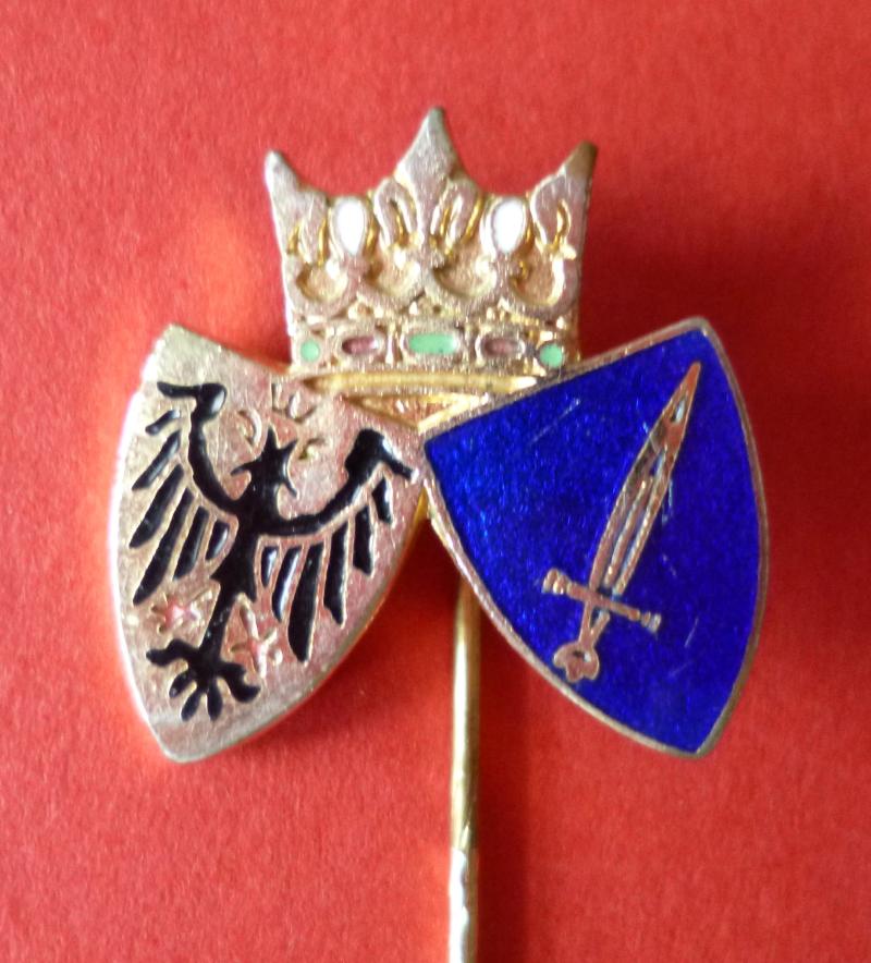 BRD : German City of Essen Enamelled Stick-pin Lapel-badge.