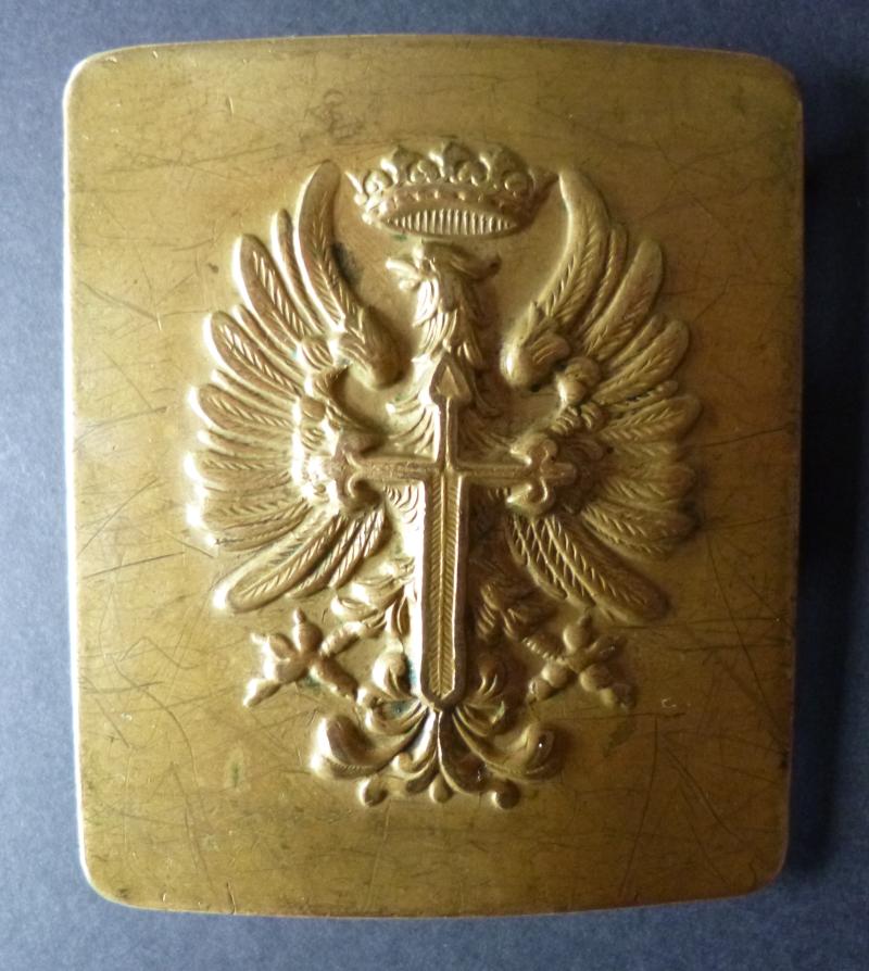 Spain : Franco-era 1943 Pattern Brass Army Belt-buckle.