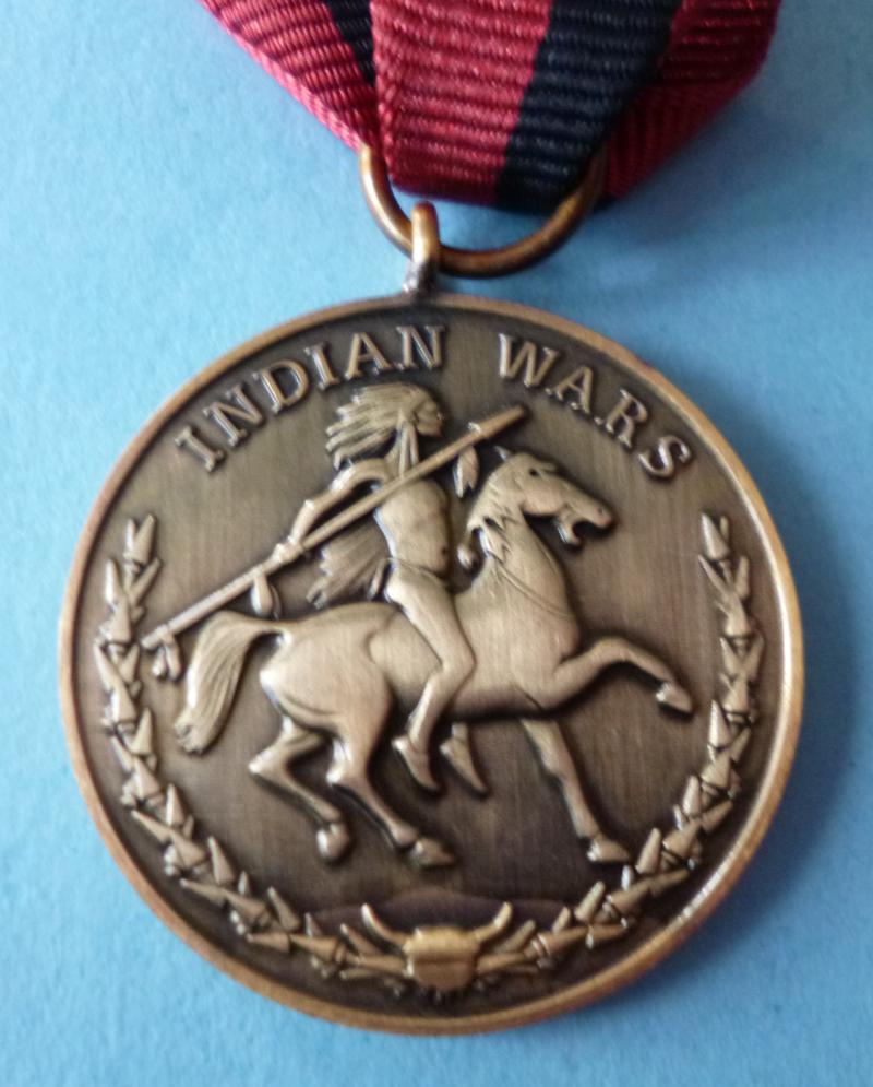 USA : Indian Wars Medal 1865-1891.