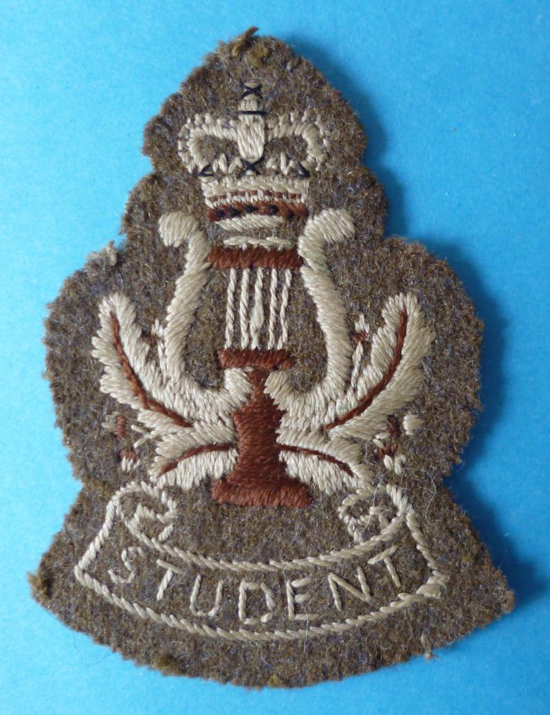 Army School of Music Student's Armbadge.