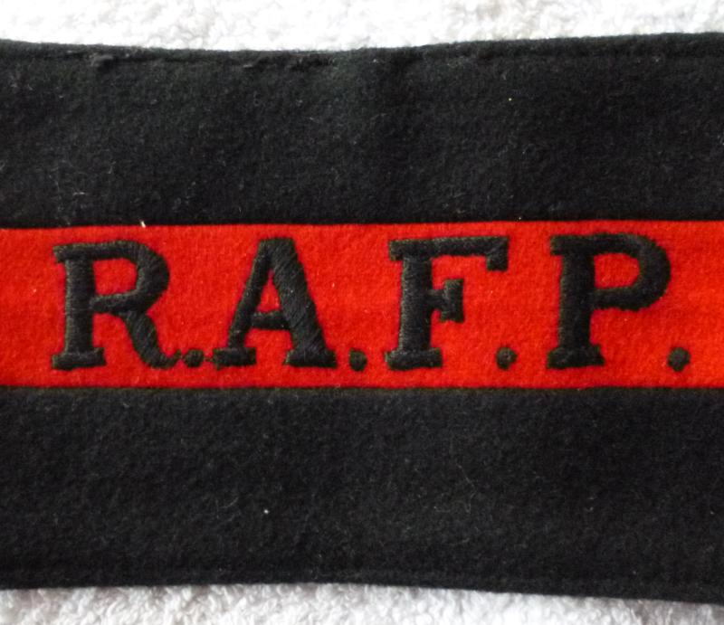 Royal Air Force Police (RAFP) Duty-armband.