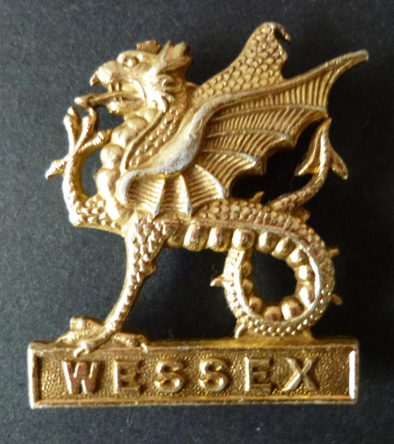 Wessex Brigade Staybrite Cap-badge.