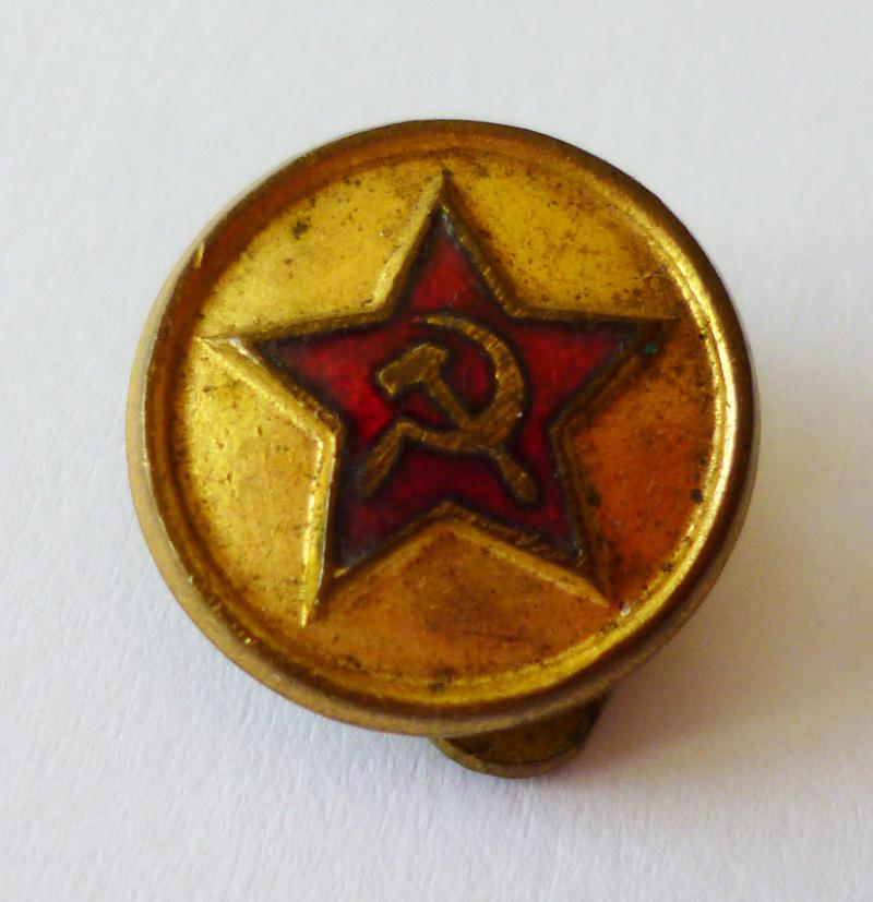 USSR : Soviet Russian Communist Party Members Lapel-badge.