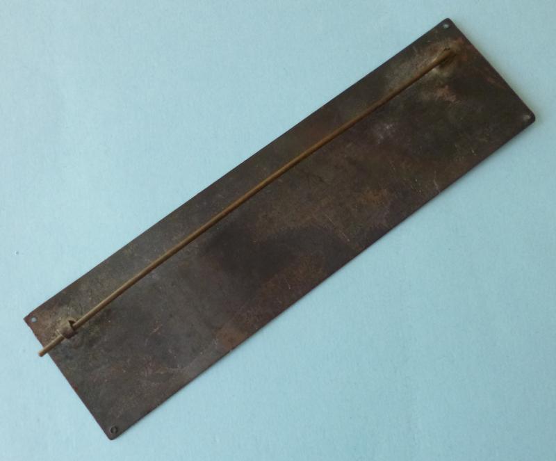Third Reich / Imperial : German Backing-plate for Court-mounting Medals.