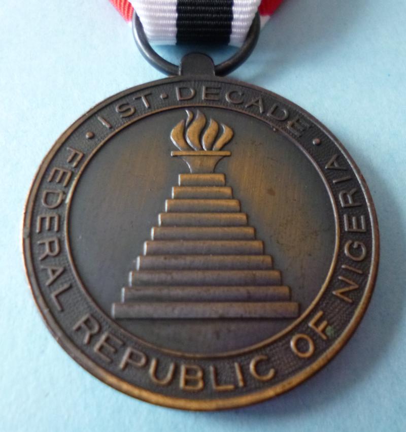 Nigeria : Nigerian Republic Medal 1963-1973.