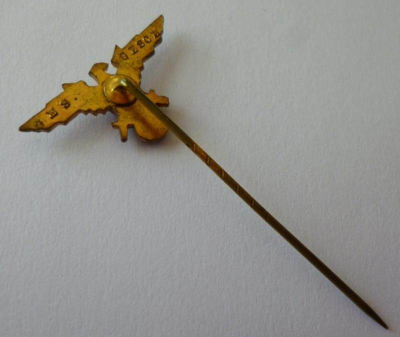 Third Reich : NS Deutscher Marinebund (NSDMB) Members Eagle & Swastika Stick-pin Lapel-badge.