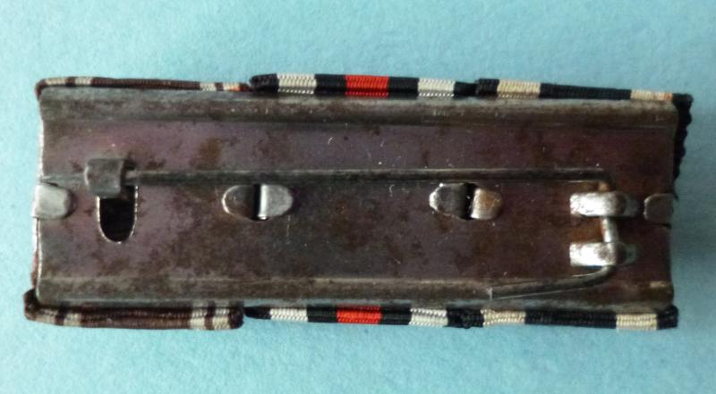 Third Reich : German Medal Ribbon-bar with Three Ribbons.
