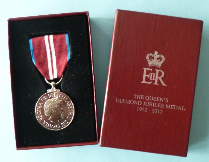 The Queen's Diamond Jubilee Medal 1952 - 2012 in Original Presentation-box.